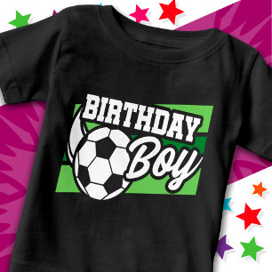 Fußball Geburtstagsparty Kindergeburtstag Boy Baby T-shirt