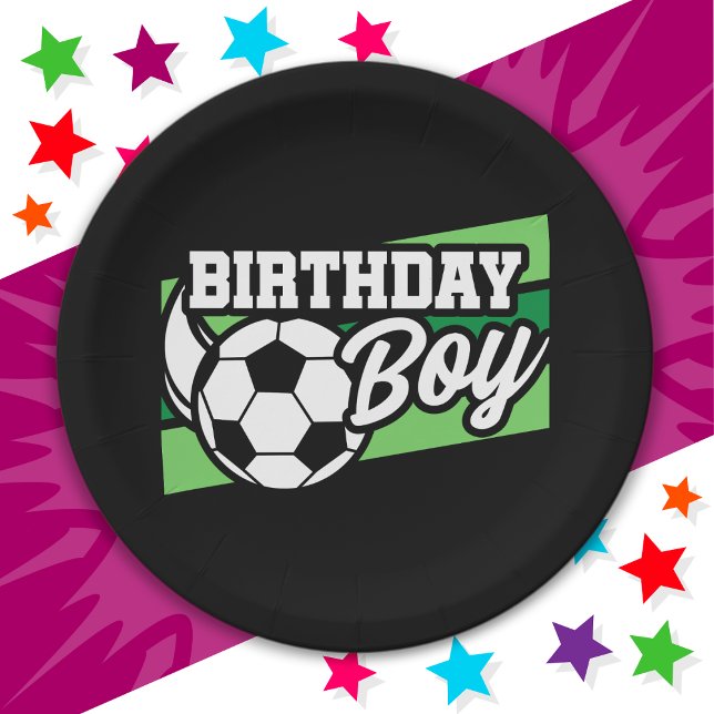 Fußball Geburtstagsparty Kindergeburtstag Boy Pappteller (Von Creator hochgeladen)