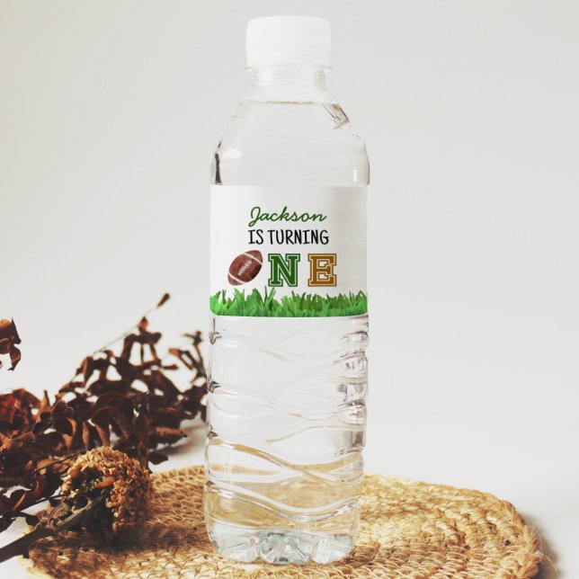 Fußball Geburtstagsparty Wasserflasche Etikett (Von Creator hochgeladen)