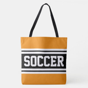 FUßBALL Gelb Orange Schwarz Weiß Rennstreifen