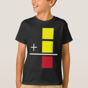 Fußball Gelb Rot Karte Schiedsrichter Lustig Sport T-Shirt