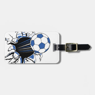 Fußball Gepäckanhänger