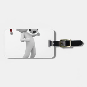 Fußball Gepäckanhänger