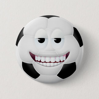 Fußball-Gesicht 2 Button