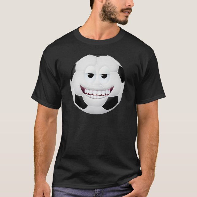 Fußball-Gesicht 2 T-Shirt (Vorderseite)