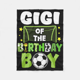 Fußball Gigi Geburtstagsjunge Party Fußball Famili Fleecedecke