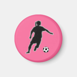 Fußball-Girl-TAG-Player (weiblich) - Pink-L Magnet