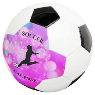 Fußball-Girls-Plum Sparkle-Farbblase Fußball