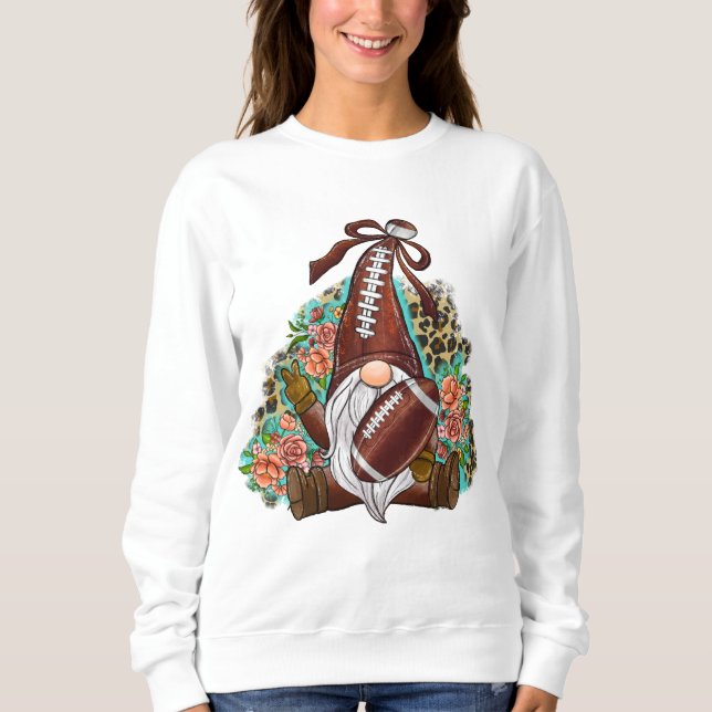 Fußball-Gnom Sweatshirt (Vorderseite)
