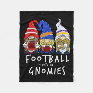 Fußball-Gnome Fußball Mit Meinen Gnomies Für Junge Fleecedecke