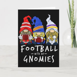Fußball-Gnome Fußball Mit Meinen Gnomies Für Junge Karte