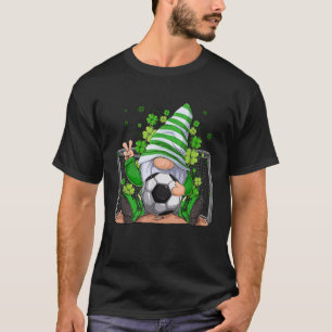 Fußball Gnome Lucky Kleeblatt Irish St Patricks Da T-Shirt