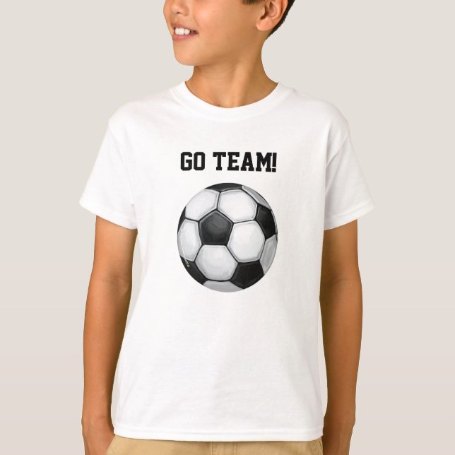 Fußball, Go Team Kids Light T - Shirt (Vorderseite)