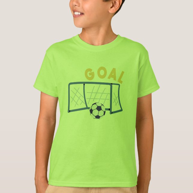 Fußball Goal Fine Art Prints T-Shirt (Vorderseite)