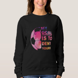 Fußball Grafik für mein Ziel ist es, Ihre Fußball- Sweatshirt