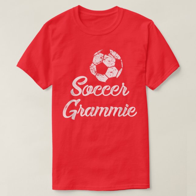 Fußball Grammie , Niedliches Fan-Geschenk für den  T-Shirt (Design vorne)