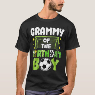 Fußball Grammy Geburtstagsjunge Party Fußball Fami T-Shirt