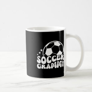 Fußball Grammy Groovy Grammy eines Fußballspielers Kaffeetasse