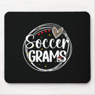 Fußball-Grams Oma-Grams eines Fußballspielers Gram Mousepad
