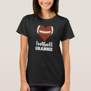 Fußball Grannie Fußball Herz Grandma Grannie T-Shirt