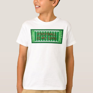 Fußball Green Field BACKSIDE Spielernummer T-Shirt