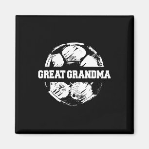 Fußball Großartig Oma Fußball Ll Split Lustiger Fu Magnet