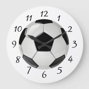Fußball Große Wanduhr