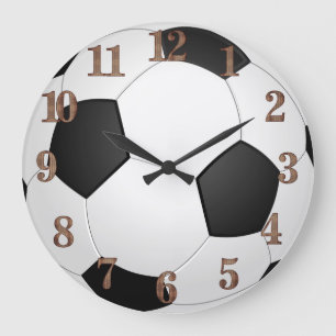 Fußball Große Wanduhr