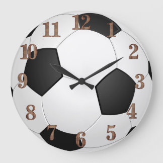 Fußball Große Wanduhr