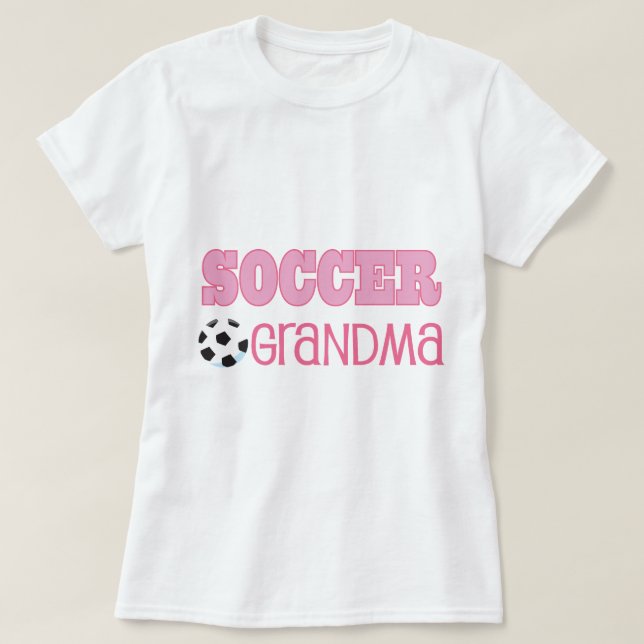 Fußball-Großmutter T-Shirt (Design vorne)