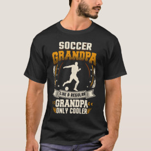 Fußball-Großvater-regelmäßiger Großvater nur T-Shirt