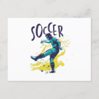 Fußball-Grunge-Farbe