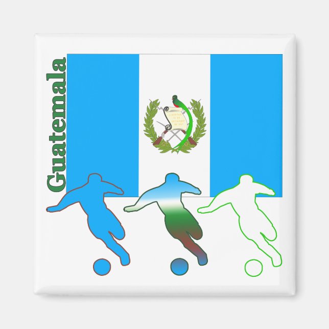 Fußball Guatemala Magnet (Vorne)