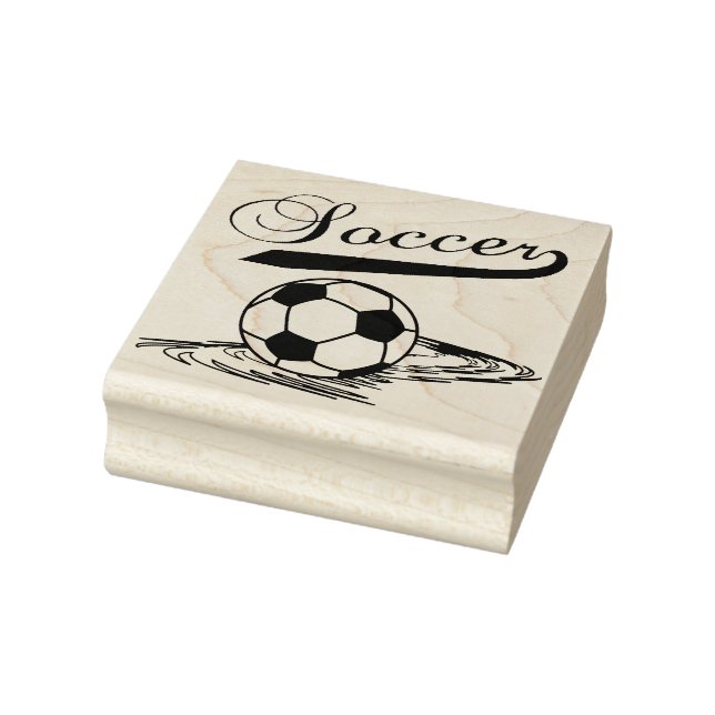Fußball Gummistempel (Stempel)