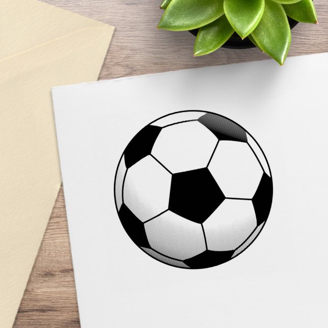 Fußball Gummistempel (Von Creator hochgeladen)