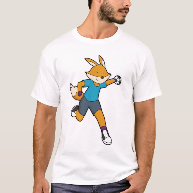 Fußball-Handball T-Shirt (Vorderseite)