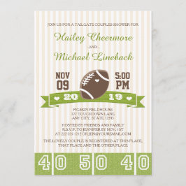 FUSSBALL-HECKKLAPPE VERBINDET POLTERABEND EINLADUNG