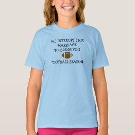 Fußball-Heirat T-Shirt