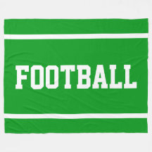FUßBALL Helle grüne sportliche weiße Textstreifen