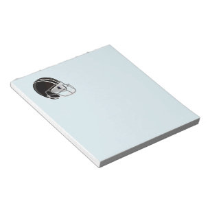 Fußball Helmet Notizblock