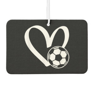 Fußball-Herz Autolufterfrischer