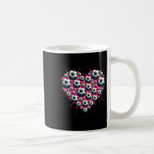 Fußball Herz Lustiger Valentinstag Liebhaber Fan G Kaffeetasse