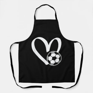 Fußball-Herz Schürze