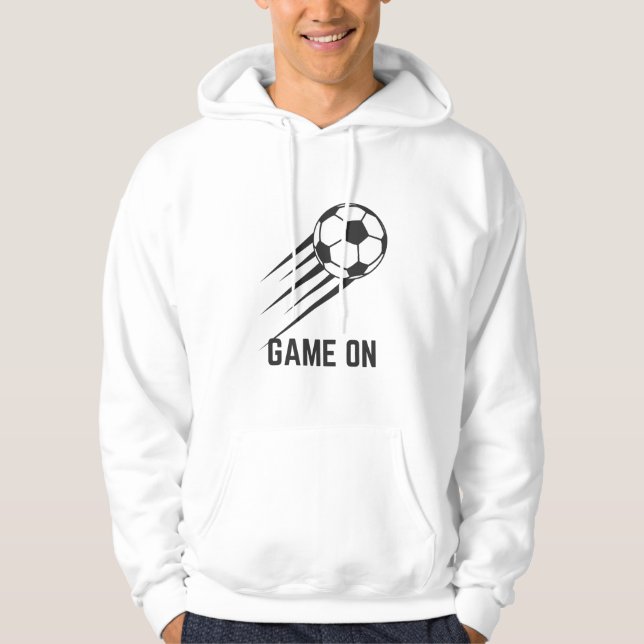 Fußball Hoodie (Vorderseite)