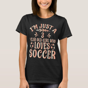 Fußball Ich bin nur ein 3-jähriges Mädchen, das Li T-Shirt