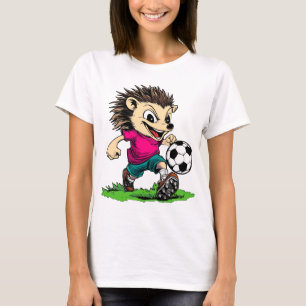 Fußball Igel T-Shirt