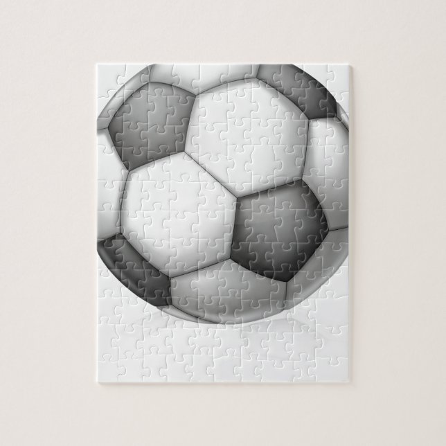 Fußball-Illustration Puzzle (Vertikal)