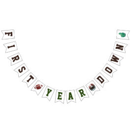 Fußball im ersten Jahr Wimpelkette