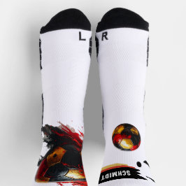 Fußball in Deutschland Farben, Name Socken