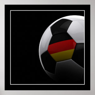 Fußball in Deutschland - PLAKAT